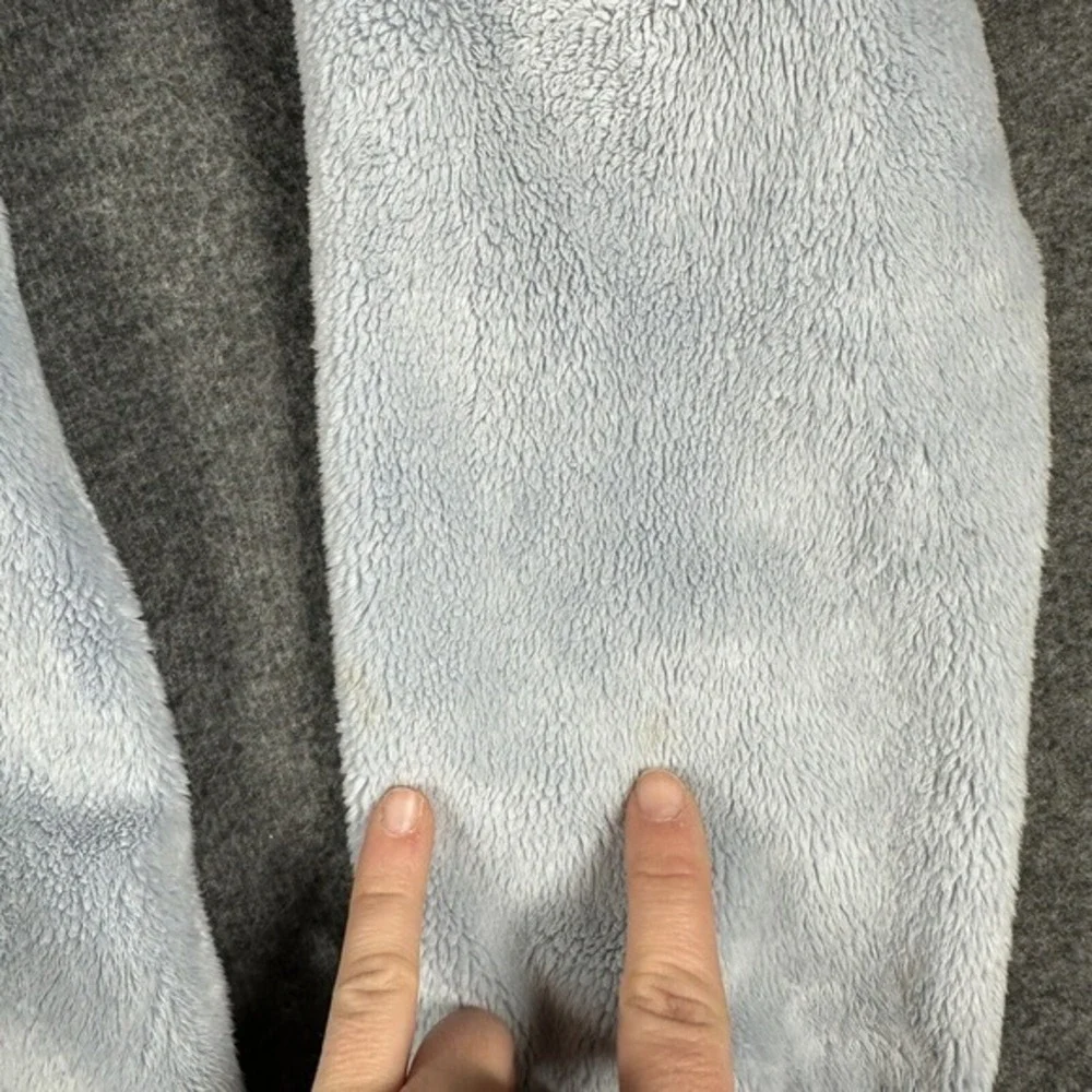 The North Face Osito Fleece zip Front Jacket‎ Womens L Large Gray